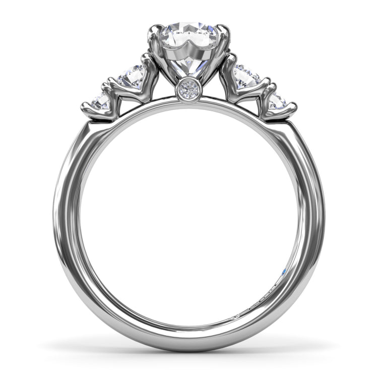 Strong and Striking Diamond Engagement Ring 