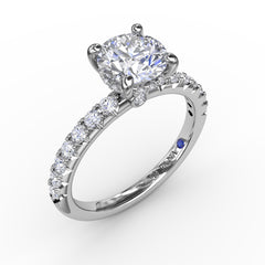 Quintessential Diamond Engagement Ring 