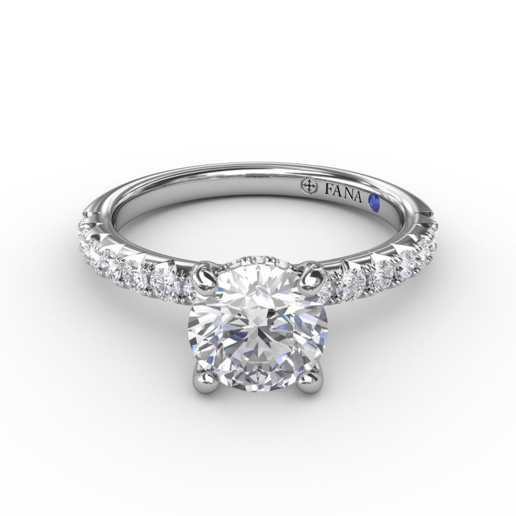 Quintessential Diamond Engagement Ring 