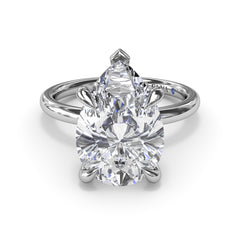 Five Prong Engagement Ring 