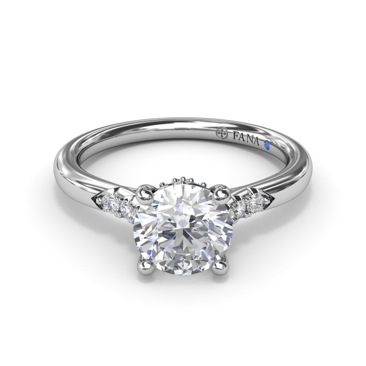 Sophisticated Diamond Engagement Ring 