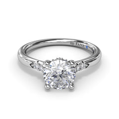 Sophisticated Diamond Engagement Ring 