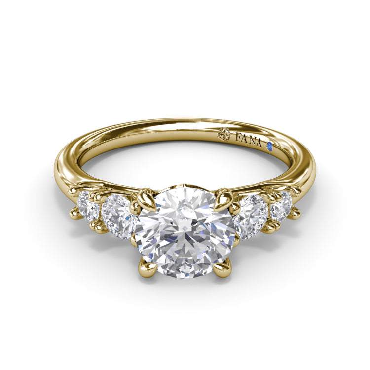 Strong and Striking Diamond Engagement Ring 