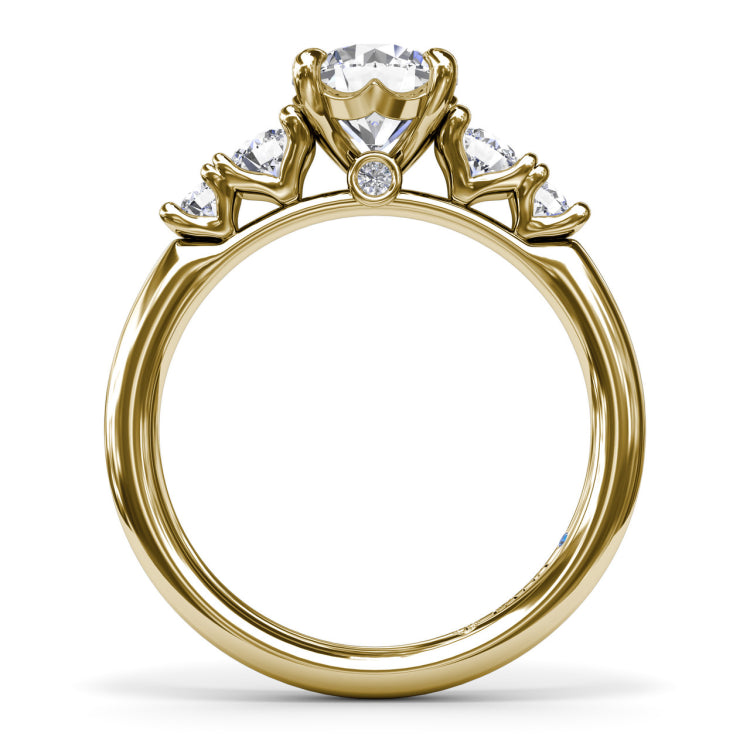 Strong and Striking Diamond Engagement Ring 