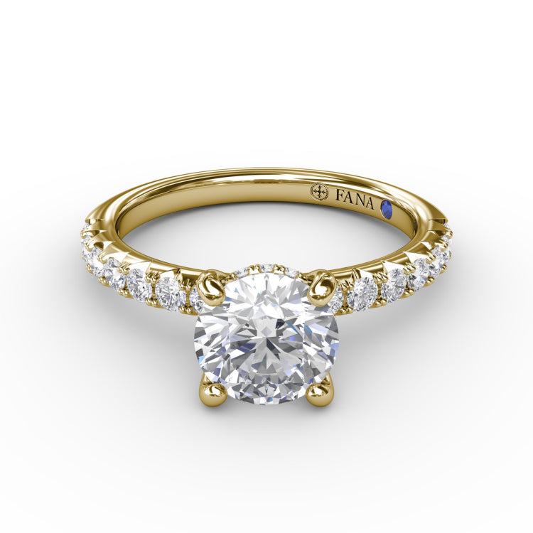 Quintessential Diamond Engagement Ring 