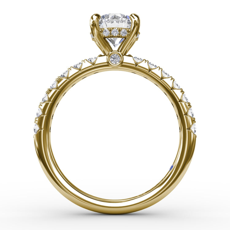 Quintessential Diamond Engagement Ring 