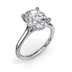 Sparkling Solitaire Diamond Engagement Ring 