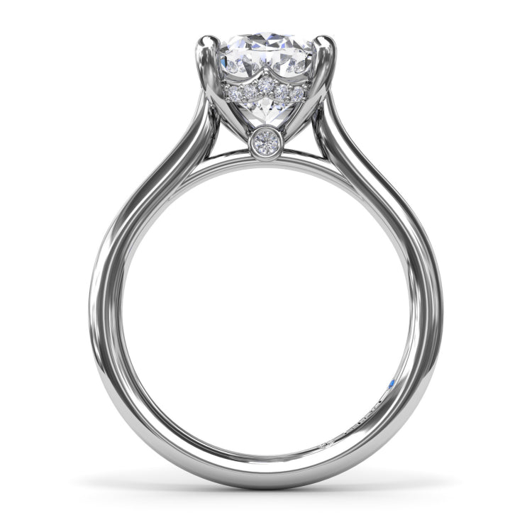 Sparkling Solitaire Diamond Engagement Ring 