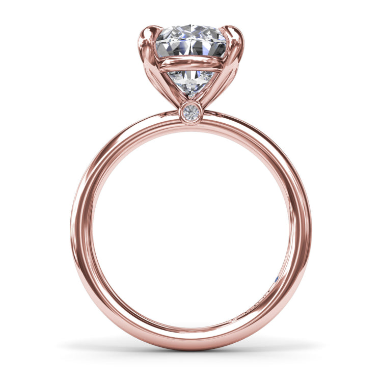 Five Prong Engagement Ring 