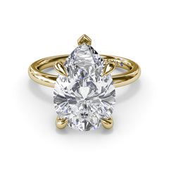 Five Prong Engagement Ring 