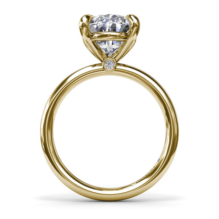 Five Prong Engagement Ring 