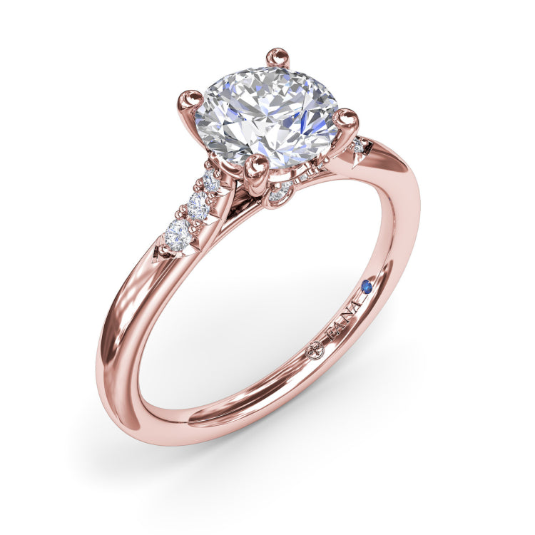 Sophisticated Diamond Engagement Ring 