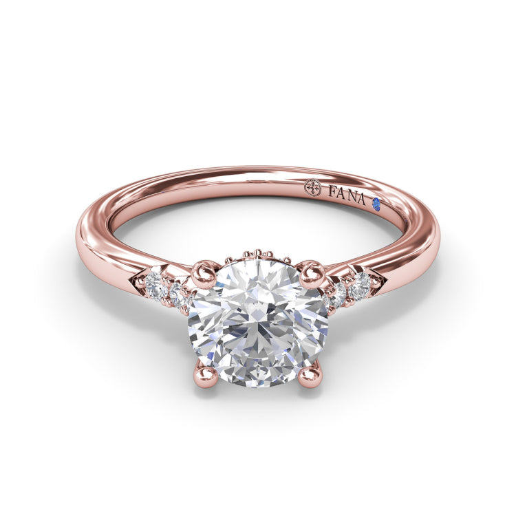 Sophisticated Diamond Engagement Ring 