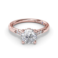 Sophisticated Diamond Engagement Ring 