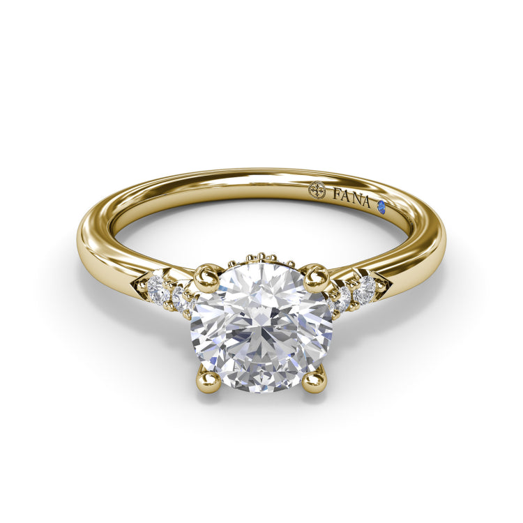 Sophisticated Diamond Engagement Ring 