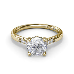 Sophisticated Diamond Engagement Ring 