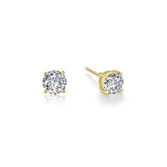 0.50 CTW Solitaire Stud Earrings