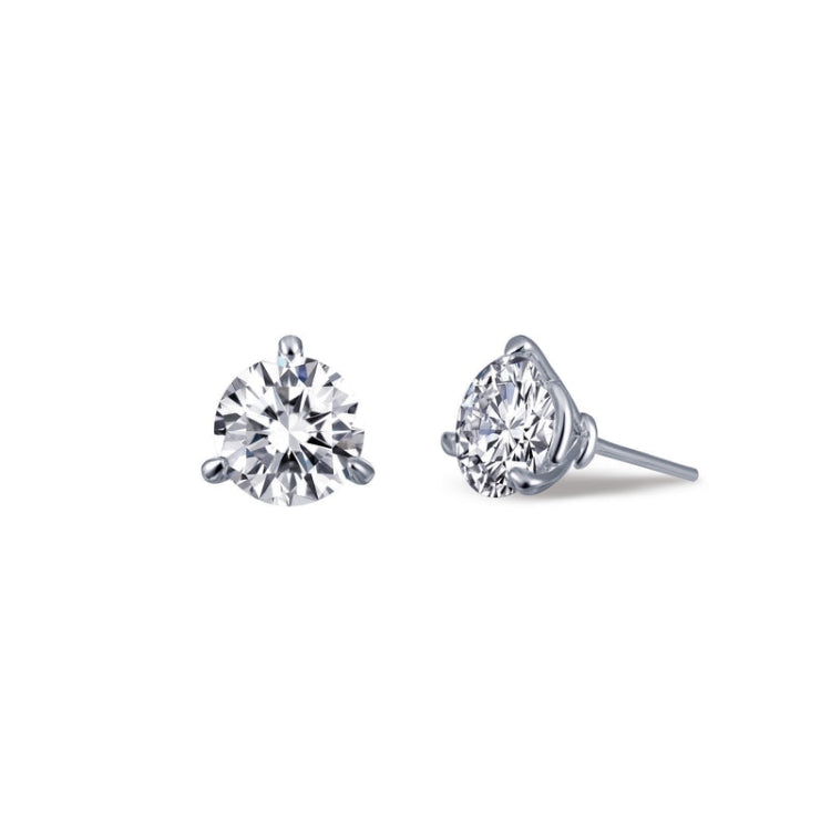 1.5 CTW Solitaire Stud Earrings